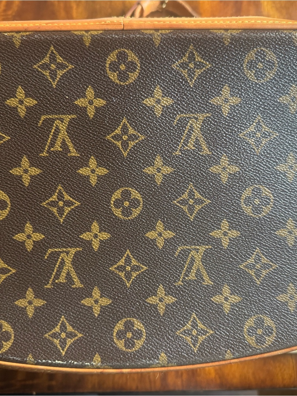 Louis Vuitton Monogram Canvas Shoulder Bag - Brown/ Tan - Picture 9 of 16